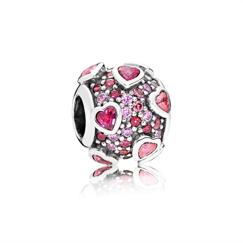 Pandora Explosion of Love Charm 796555CZSMX, Pandora Charms Outlet