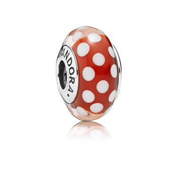 Pandora Disney, Minnie's Signature Look Charm, Murano Glass 791635