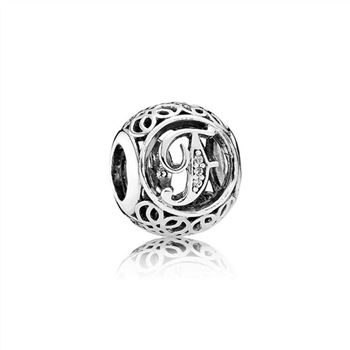 Pandora Vintage F, Clear CZ 791850CZ