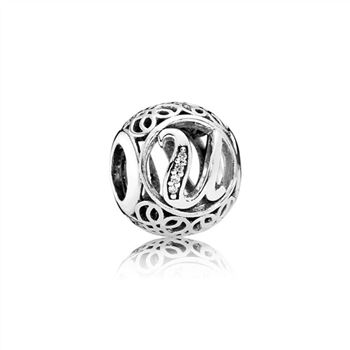 Pandora Vintage U, Clear CZ 791865CZ