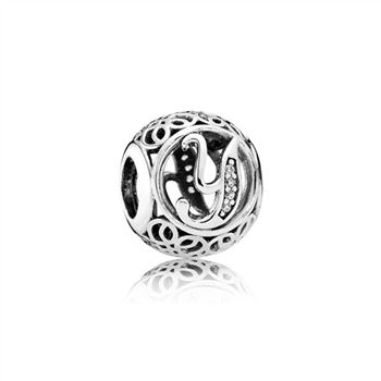 Pandora Vintage Y, Clear CZ 791869CZ