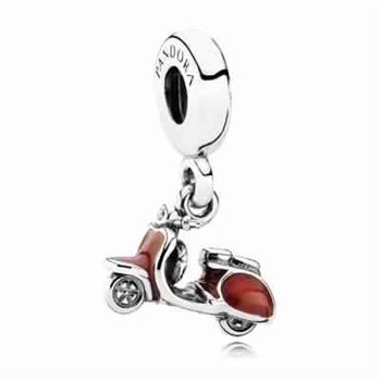 Pandora Love Red Scooter Charm 791140EN42