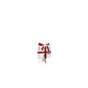 Pandora Loving Gift Petite Charm, Berry Red Enamel 796396EN39