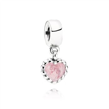 Pandora Enamel Heart Pendant Charm 790471EN28