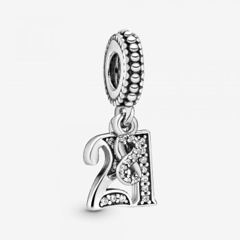 21st Celebration Dangle Charm 797263CZ