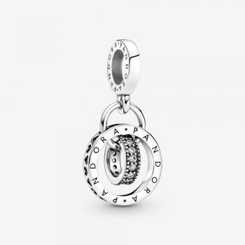 Pandora Logo Circles Dangle Charm 799490C01