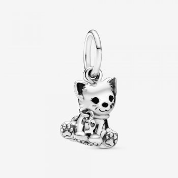 Kitty-Cat Dangle Charm 798011EN16